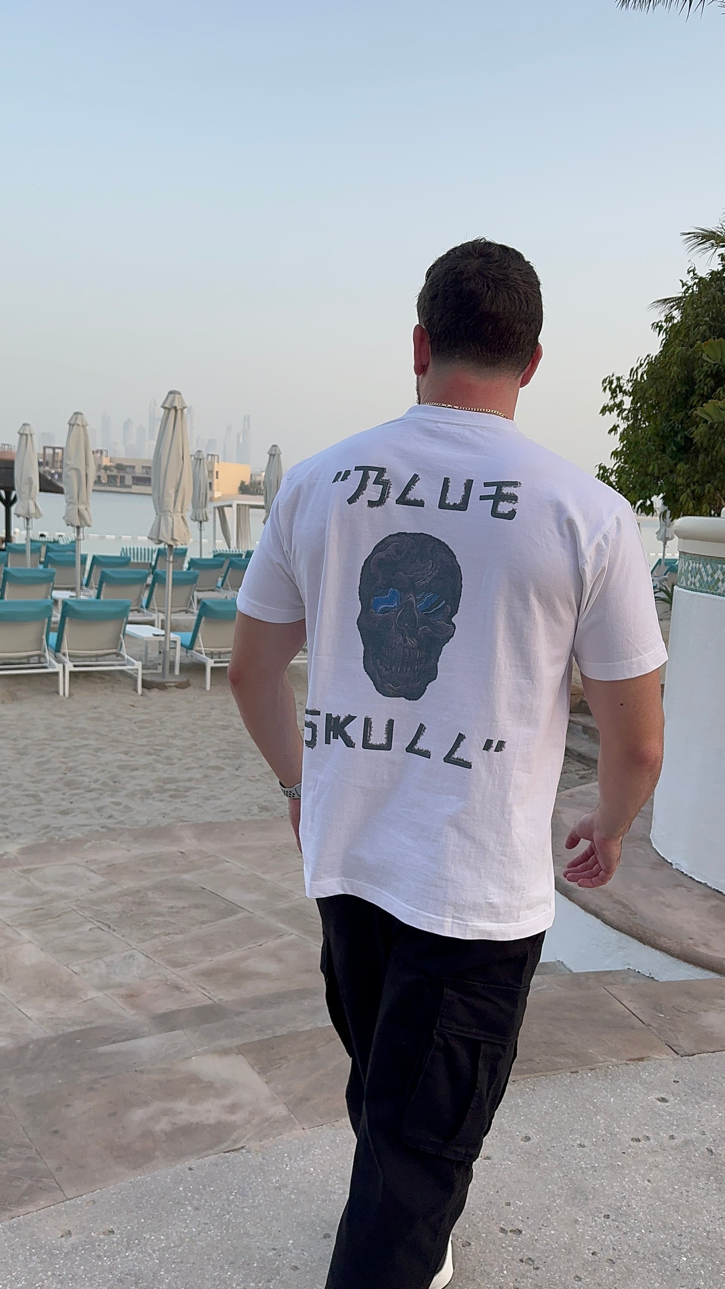 Blue Skull classic fit T-Shirt